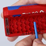 Ściągacz izolacji i do rur karbowanych 13-32mm TwistCut KNIPEX 90 22 02 SB - 7