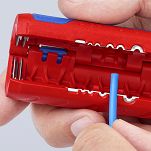 Ściągacz izolacji i do rur karbowanych 13-32mm TwistCut KNIPEX 90 22 02 SB - 8