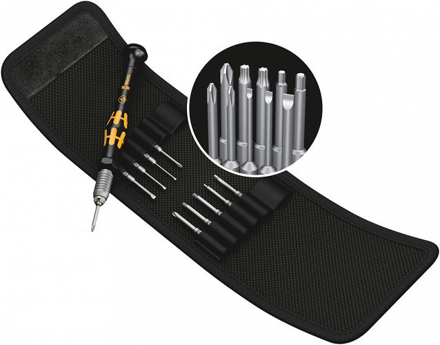 Wkrętaki śrubokręty precyzyjne Micro-Set PH, Płaskie, TORX, Imbusowe, ESD WERA 05073670001