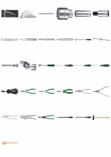 Zestaw 84 narzędzi warsztatowych 811N STAHLWILLE 97841311