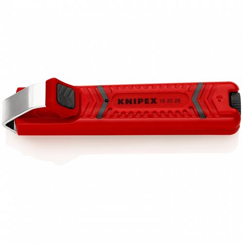 Ściągacz Izolacji z z kabli przewodów Okrągłych KNIPEX 16 20 28 SB