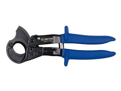 Nożyce zapadkowe do kabli i przewodów, do 325mm2 (AWG: 600 MCM), 255mm KING TONY 6AD10-325  