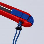 Nóż z odłamywanym ostrzem 18mm  CutiX  KNIPEX 90 10 165 BK - 13