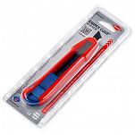 Nóż z odłamywanym ostrzem 18mm  CutiX  KNIPEX 90 10 165 BK - 17