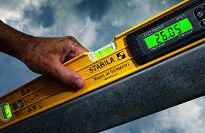 Poziomica aluminiowa elektroniczna 3 libelle 183 cm typ 196-2 Electronic IP65 Stabila 17706 - 4