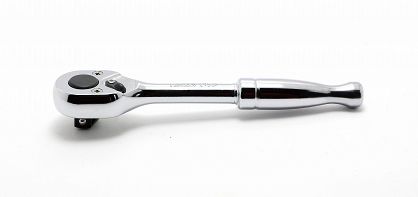 Grzechotka 1/4" 20 zębów z przełącznikiem uchwyt polerowany KOKEN