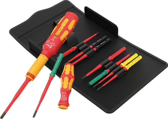 Zestaw narzędzi do szaf sterowniczych Kraftform Kompakt VDE Safe-Torque Speed Basic 1, 11 części WERA 05006634001