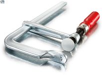 Ścisk śrubowy ślusarski stalowy 200x100 GZ BESSEY GZ20 - 4