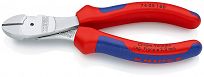 Szczypce Tnące Boczne o zwiększonym przełożeniu KNIPEX 74 05 160 - 2