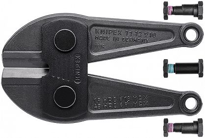 Główka zapasowa do 71 72 910 ze śrubami KNIPEX 71 79 910