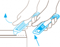 Nóż Secunorm 300 bezpieczny zamiennik PROFILIGHT MARTOR 30000410.02 - 3