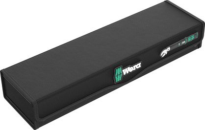 Etui tekstylne 9593 do zestawu z kluczem dynamometrycznym 9558 do połączeń instalacji rurowych, bez narzędzi, 380 x 100 x 60 mm WERA 05136432001