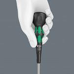 Wkrętak do śrub z gniazdem krzyżowym z rękojeścią kulistą Kraftform Ball-Grip 1850 PH, PH 2 x 100 mm WERA 05007906001 - 5
