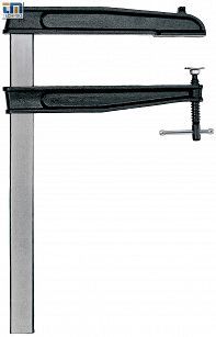 Ścisk śrubowy stolarski żeliwny głęboki 800x250 TGNT BESSEY TGN80T25K