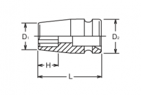 Nasadka udarowa SURFACE DRIVE 30x53mm KOKEN - 2