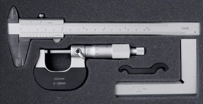 Zestaw pomiarówy, 3-cz. FORTIS 4317784717304