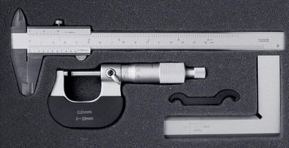 Zestaw pomiarówy, 3-cz. FORTIS 4317784717304