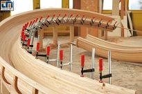 Ścisk śrubowy stolarski żeliwny 250/100mm Original TG BESSEY TG25S10 - 2