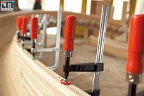 Ścisk śrubowy stolarski żeliwny 250/100mm Original TG BESSEY TG25S10 - 7