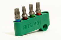 Magazynek na bity do wkrętarki zielony BITMAG™ BTMG-CG  - 9