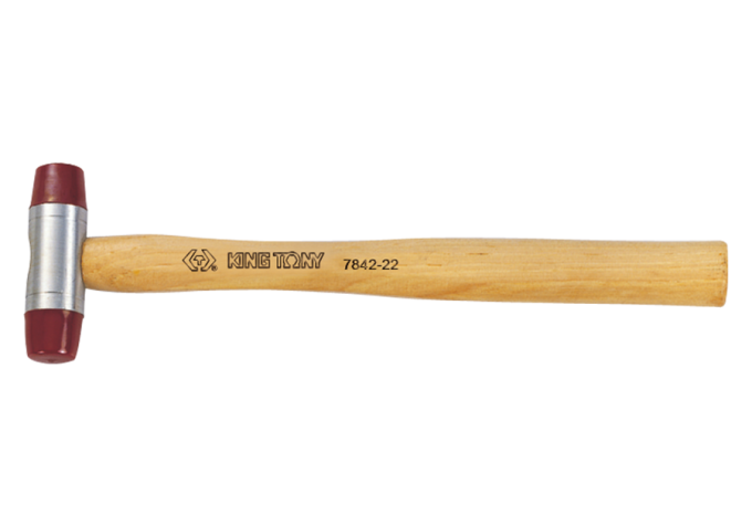 Młotek z miękkim obuchem 22x260 KING TONY 7842-22