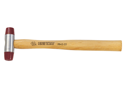 Młotek z miękkim obuchem 22x260 KING TONY 7842-22