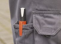 Znacznik żółty woskowy VISOR PICA 990/44 - 5