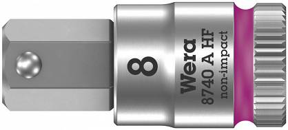 Klucz nasadowy Zyklop 1/4" 8740 A HF 8,0mm WERA 003339