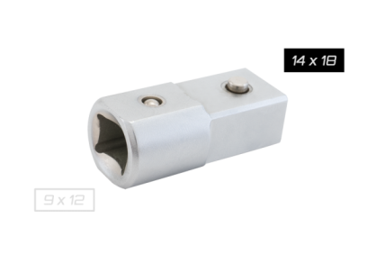 Adapter do klucza dynamometrycznego 9x12 bez głowicy na 14x18 KING TONY 34505102R