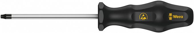Wkrętak śrubokręt TORX BO 25 z otworem ESD WERA 05030129001