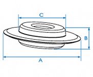 Ostrze do obcinaczy do rur 7914 KING TONY 7914A-0111 - 2