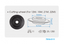 Obcinacz do rur miedzianych o średnicy 12mm KING TONY 7916-12M - 2
