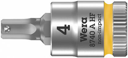 Klucz nasadowy Zyklop 1/4" 8740 A HF 4,0mm WERA 003333