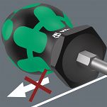 Wkrętak śrubokręt krótki gwiazdkowy torx 10 Stubby ”gaźnikowiec” 367 TORX® WERA 05008856001 - 6