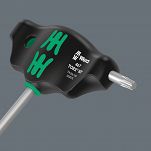Zestaw wkrętaków śrubokręty 467/7 TORX® HF Set 1 Wkrętaki z rękojeścią poprzeczną do śrub z gniazdem TORX®, z funkcją przytrzymywania WERA 05023452001 - 4