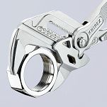 Szczypce Klucz w Jednym Narzędziu gładkie szczęki chwyt do 52 mm 86 03 250 KNIPEX - 7