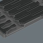 Wkładka piankowa z wkrętakami śrubokrętami VDE, Set 1, 16 części WERA 05150102001 - 2