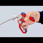 Nożyczki kątowe dla elektryków KNIPEX 95 05 20 SB - 7