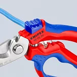 Nożyczki kątowe dla elektryków KNIPEX 95 05 20 SB - 14