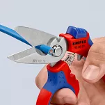 Nożyczki kątowe dla elektryków KNIPEX 95 05 20 SB - 8