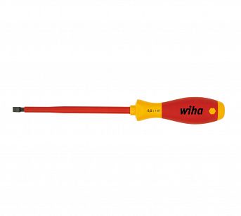 Wkrętak śrubokręt płaski 4,5 x 200mm SoftFinish electric płaski 31863 WIHA