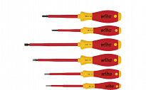 Wkrętaki śrubokręty SoftFinish electric zestaw płaskie / PH 6 częsci WIHA 00833 - 2
