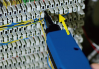 Zaciskarka, przyrząd uderzeniowy do złącz typu KRONE do terminowania przewodów KING TONY 6AH12 - 5