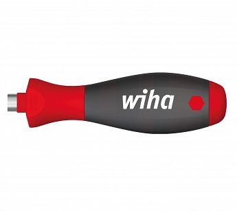 Wkrętak śrubokręt z uchwytem na bity SoftFinish magnetyczny 1/4" 32160 WIHA
