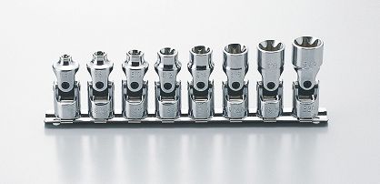 Zestaw nasadek E6-E20 TORX łamanych KOKEN