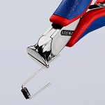 Szczypce tnące kątowe dla elektroników KNIPEX 62 12 120 - 4