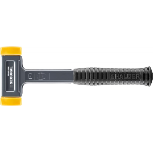 Młotek z miękkim bijakiem SECURAL, bezodrzutowy 30x40mm HALDER 3380.040