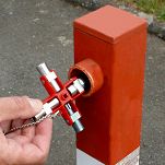 Klucz wielofunkcyjny do szaf 9 gniazd KNIPEX 00 11 06 - 6