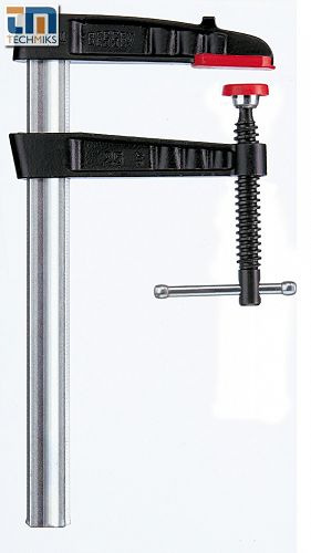 Ścisk śrubowy stolarski żeliwny 250/120mm Original TG z pokrętłem BESSEY TG25K