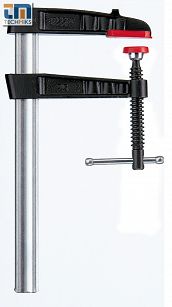 Ścisk śrubowy stolarski żeliwny 250/120mm Original TG z pokrętłem BESSEY TG25K